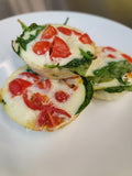 Spinach & Tomato Egg White Bites