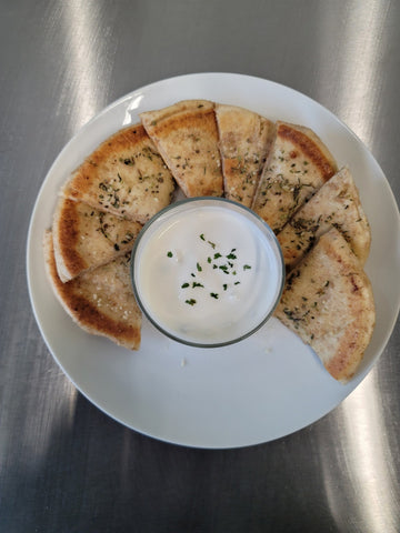 Pita Bread and Tzatziki