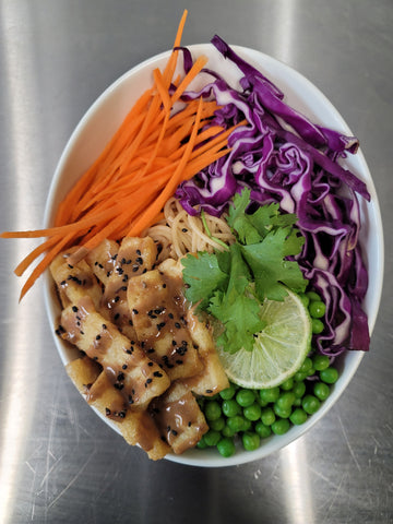 Thai Tofu Noodle Bowl