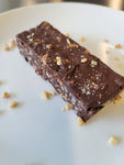 Crispy Rice Peanut Butter Chocolate Protein Bar