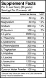 ENDURANCE - BCAA'S/EAA'S